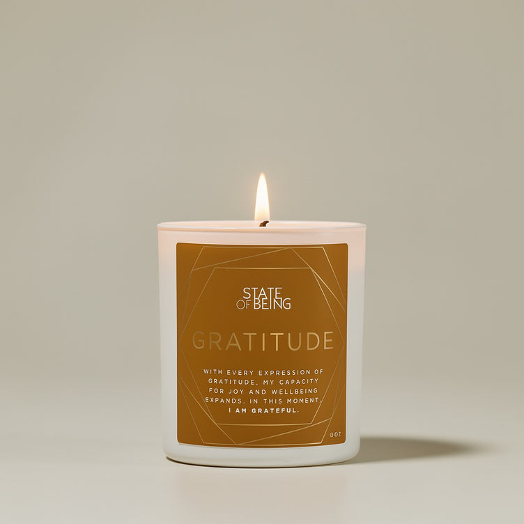 Gratitude Affirmation Candle