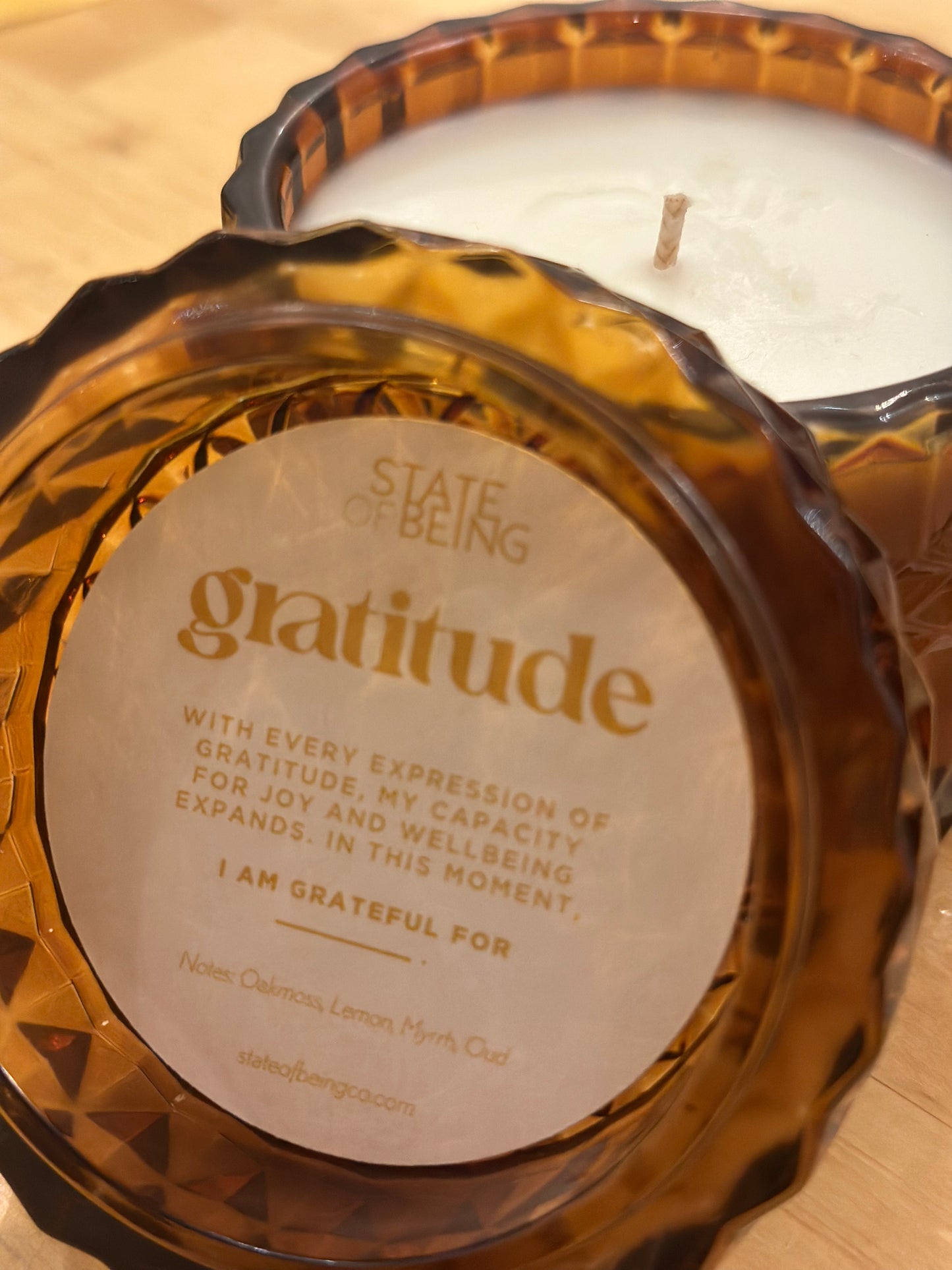 
                  
                    Luxury Gratitude Affirmation Candle
                  
                