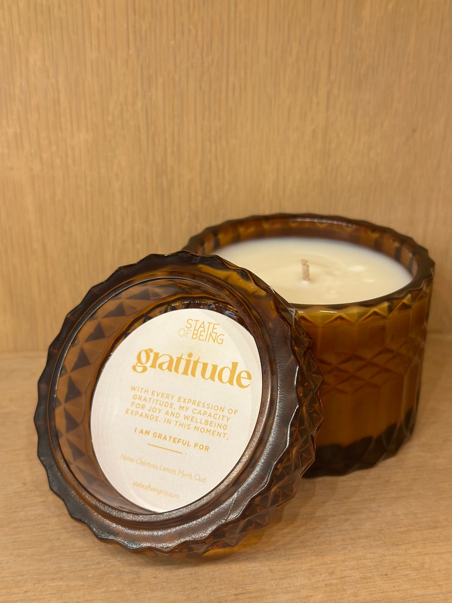 
                  
                    Luxury Gratitude Affirmation Candle
                  
                