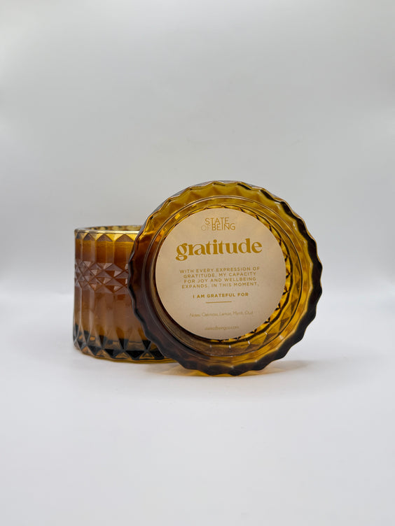 Luxury Gratitude Affirmation Candle
