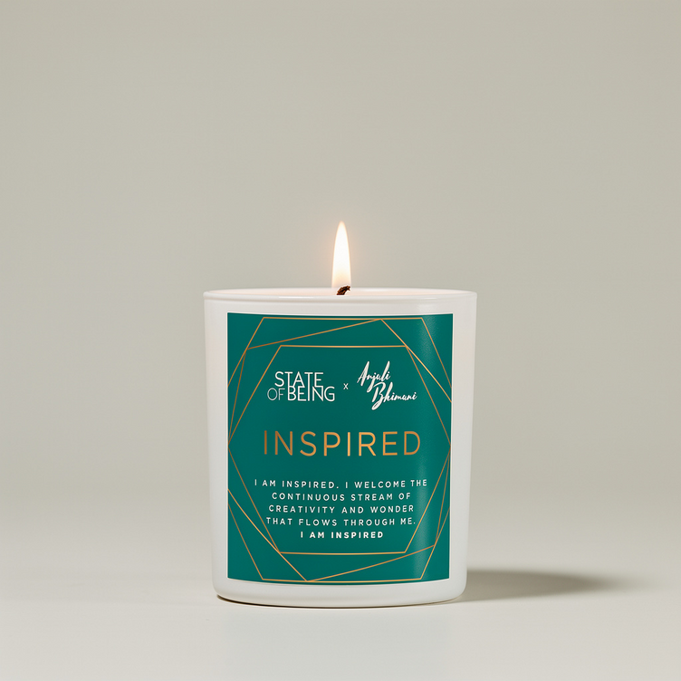 Inspired with Anjali Bhimani Affirmation Candle
