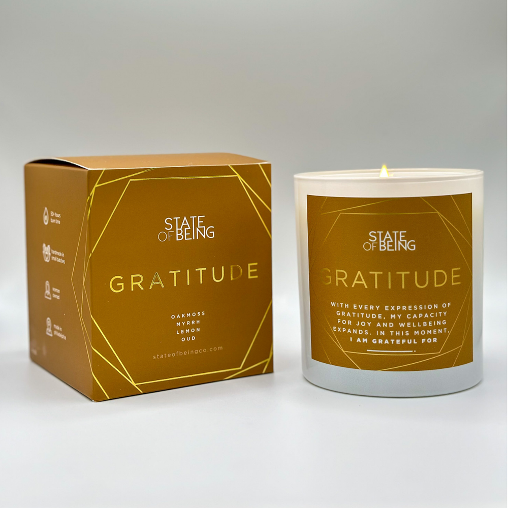 Gratitude Affirmation Candle