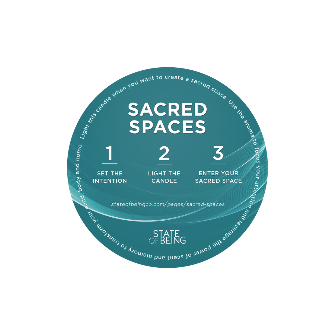 Sacred Spaces Candle